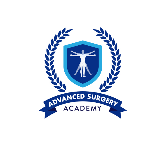 Advanced Surgery Academy logo in blue