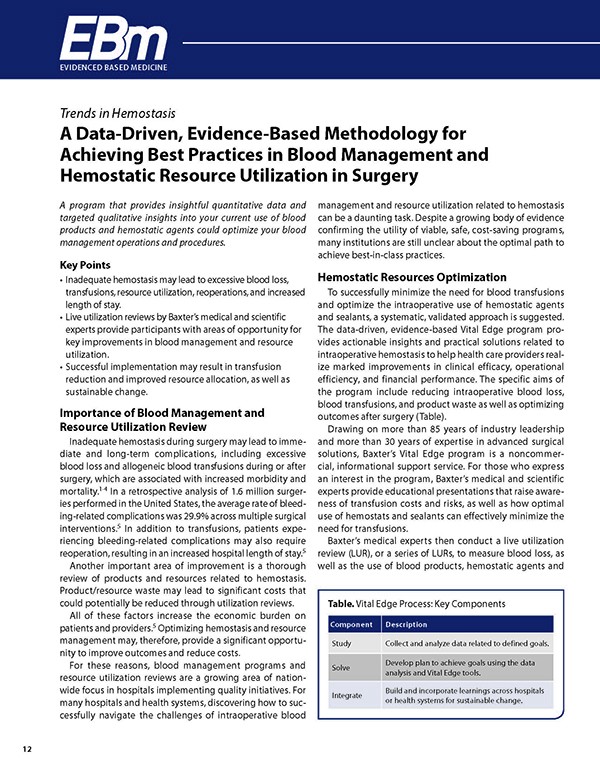 Advanced Surgery Advantage White Paper